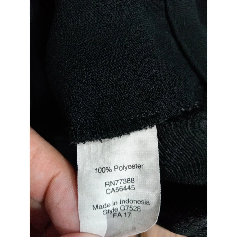 J. Crew Elastic Waist Women's Black Pull On Pockets Size 8
